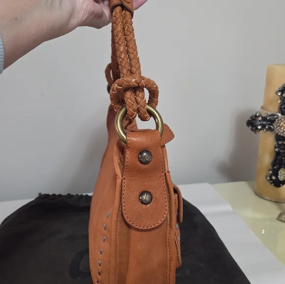 Vintage CARLOS FALCHI Western HOBO - Picture 3 of 7